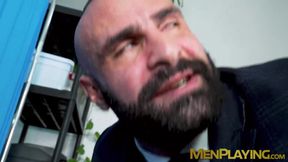 Doctor Nicholas Bardem sucked and banged his client Paco Rabo in his clinic