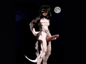 The Werewolf in me causes my biggest cumshots for my big cock
