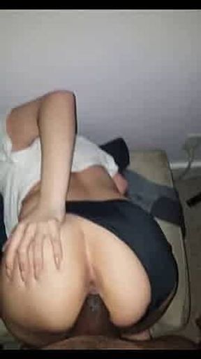 fucked in black panties crazy orgasm
