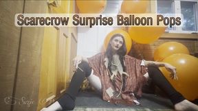 Scarecrow Surprise Balloon Pops