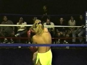 Female Topless Boxing 3