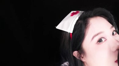 ASMR Hot Girl Nurse ZOMBIE Eat Your Brain | Nurse Ear eating and Ear Licking | Halloween