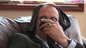 Leather thigh highs and a hot hard fuck