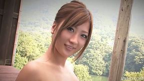 Japanese girl Aika hot outdoor adventures