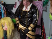 Kigurumi PVC Cosplay Breathplay Crotch Tube and Vibraitor