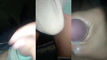 Pantalones orinados con pañal de tela y un día lleno de delicia y pajas