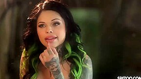 Will Pounder And Xwife Karen In Tattooed Beauty Is Eager To Ride Huge Dick