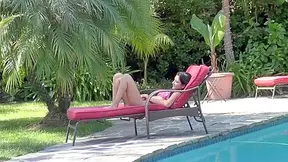 Slutty brunett teen bends over and gets slammed hard as fuck