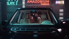 Amazonium Hard Anal Sex in the Car Delicious Intense Fuck Hot Ass Gaping Sweet Intense Pleasure