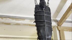 Leather Suspension Bondage with Elise Graves and Heavy