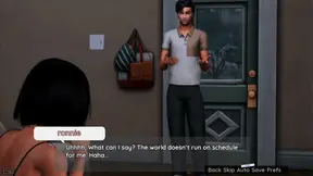 Cartoon GF Ronnie and Meena's steamy 3D scene