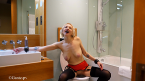 Pee time for Masha