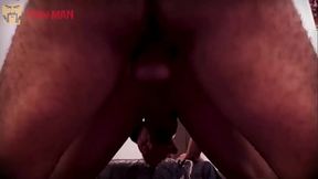 CAETANO came to have fun with the fiery hunk MATEO 3