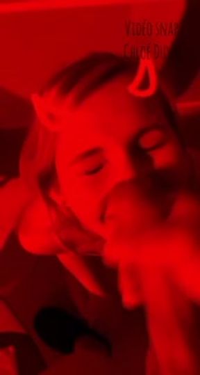 Extrait vidéo posté sur mon snap’ VIP - Chloe Duval - AMATEUR