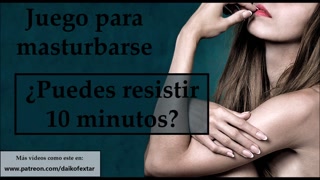 Can you resist 10 minutes without cumming in this JOI?