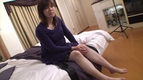 Dressed in college uniform to get his cock hard