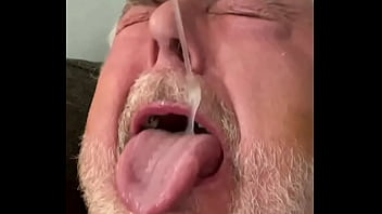 Grandpa begs for cum loads