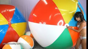 Nova Deflates 2 HUGE Beach Balls HD (1920x1080)