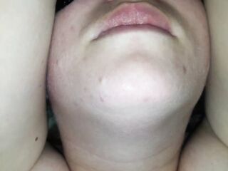 Real POV! Very Hawt! Cum in stepsister's plump lips