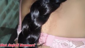 Indian Desi Anal Trying Sex Video HD After Fucking the Pussy of the Younger Stepsister, I Started Trying in Her Ass
