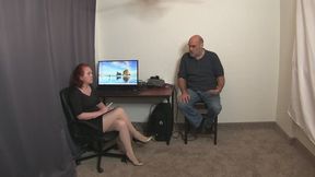 Boss Lady Freezes for Employee1146 1