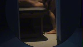 amateur guy caught napping in a sauna cabin gets tied up and used sexually by a boy