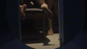 amateur guy caught napping in a sauna cabin gets tied up and used sexually by a boy