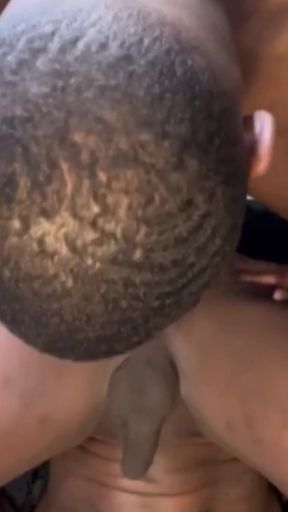 Double Facial! Young BBC Twink Fucks Older Big Black Ass!