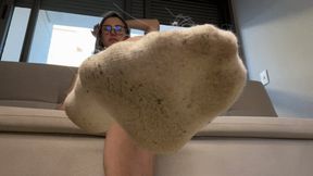 My dirty white socks