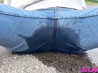 I love pissing my jeans every day in public
