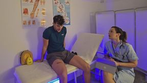 A visit and a review was required in clinic due to leg pain