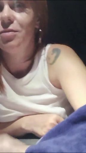 Risky blowjob on the bus   Clip 1