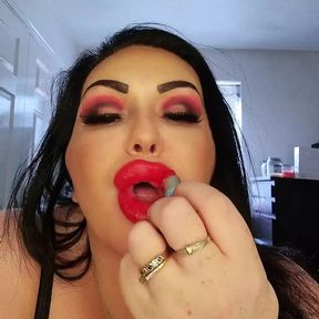 Fat slut homewrecker MiaMilf BBW British Big tit Chav secret video call teases + plays