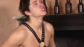 Handsome hunk takes a wet cock in his tight ass