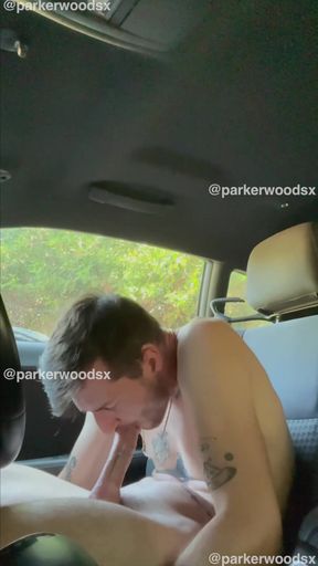 Key moment from &quot;Risky Selfsucking In The Car During Pool Party (2021)&quot;