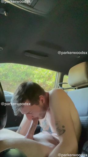 Key moment from &quot;Risky Selfsucking In The Car During Pool Party (2021)&quot;