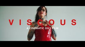 Viscous â€“ A Cinematic Oil Film in Red PVC