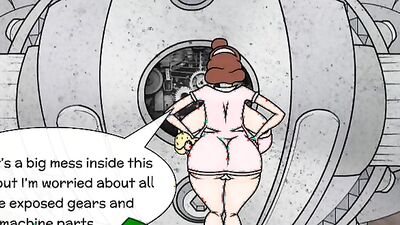 Check out Booby Trap: The Rusty Giant's maintenance of mature cartoon porn