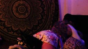 Hot Femboy Looks To Please Herself With Her Jumping Pillows
