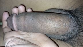 my cute Big Dick closeup blowjob on my cold room