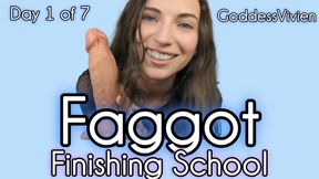 Faggot Finishing School Cock Sucker Training Day 1 for Straight Guys who are curious with Goddess Vivien Make Me Bi Fantasy Bisexual Encouragement