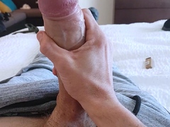 Solo masturbation and gay climax