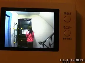 Sizzling Sofa Quickie with Cute Japanese Delivery Girl