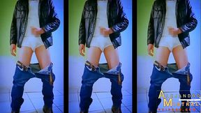 ALEJANDRO MISTRAL Masturbacion en pantalon vaquero Levi'_s y botas en solitario