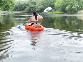 Outdoor Sex: Stop Kayaking And Bang Me!