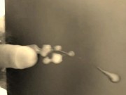 Small cock eruption!