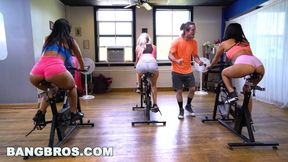 Sexy - Curvy Latina Rose Monroe Fucked in Spin Class by Brick Danger