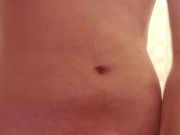 Ginger Masturbates His Big White Cock