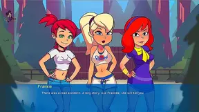Blonde Redhead Lesbians Seduced by Milf Mistress in Wild Forest Encounter