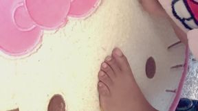 Tiny feet. Maximum chaos.